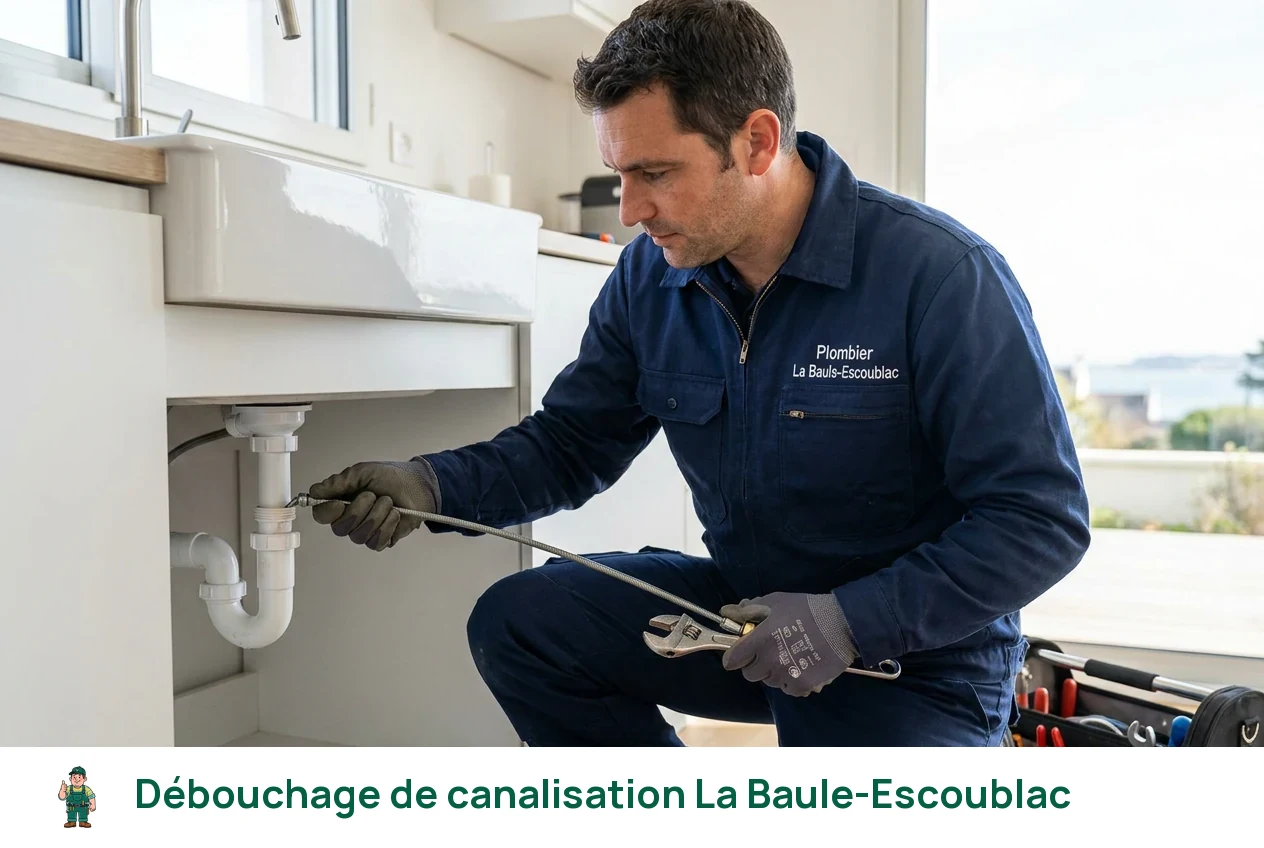 Débouchage de canalisation à La Baule-Escoublac