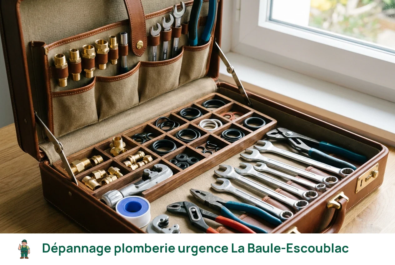 Dépannage plomberie urgence à La Baule-Escoublac