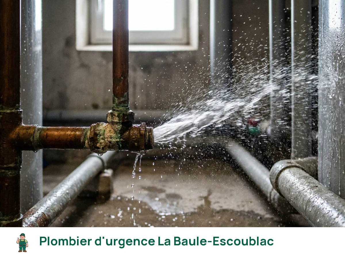 Plombier d'urgence à La Baule-Escoublac