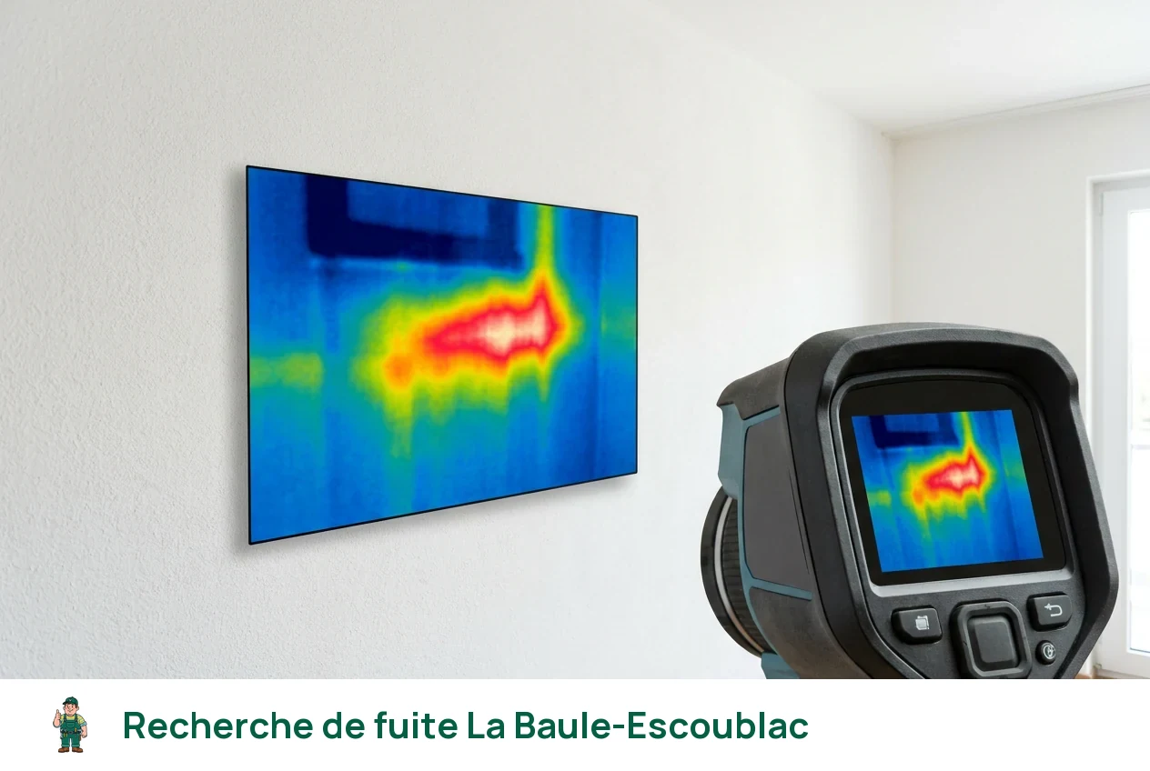 Recherche de fuite à La Baule-Escoublac