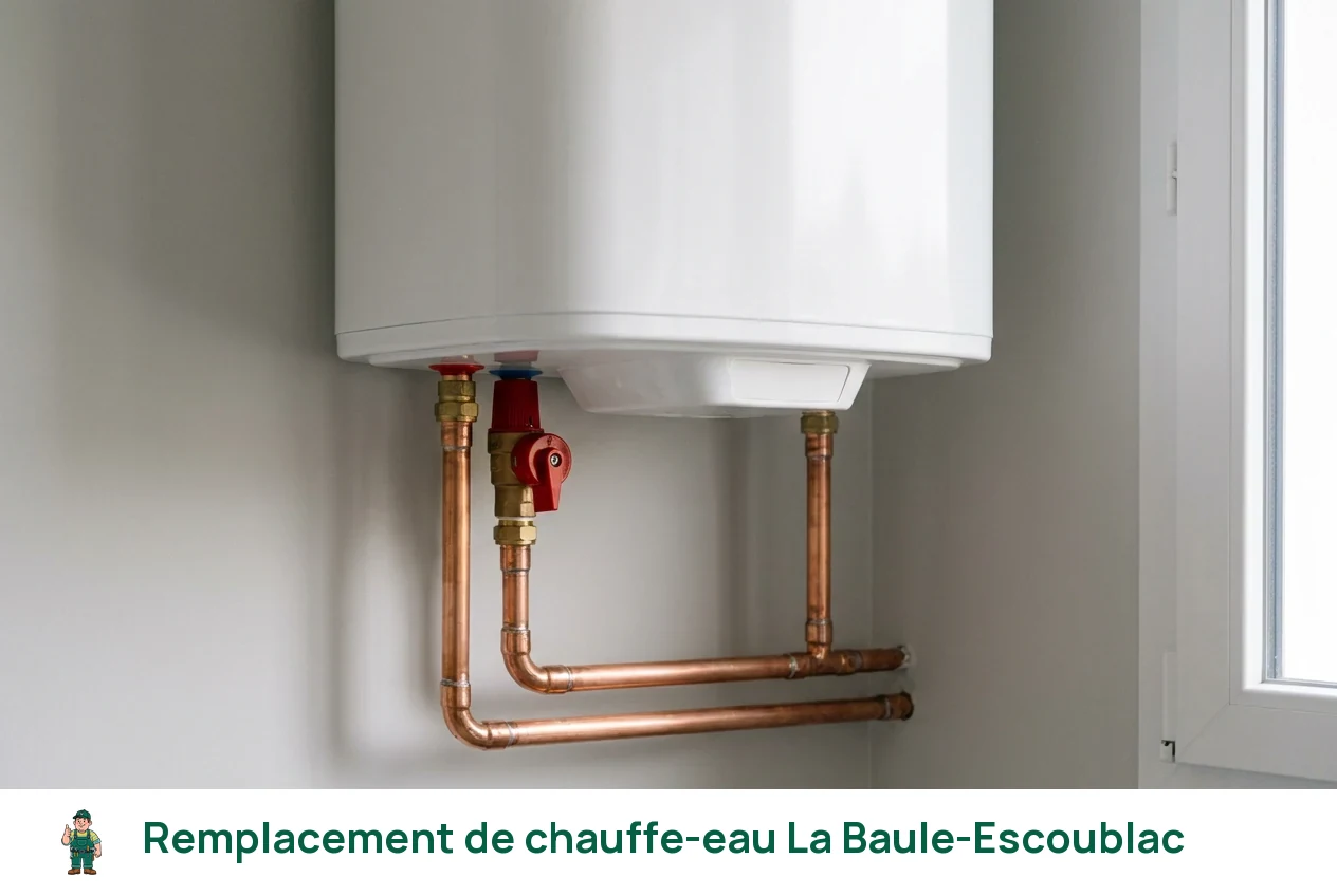Remplacement de chauffe-eau à La Baule-Escoublac