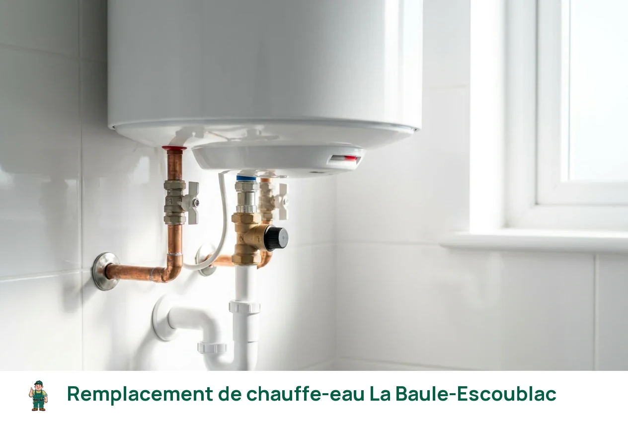 Remplacement de chauffe-eau à La Baule-Escoublac