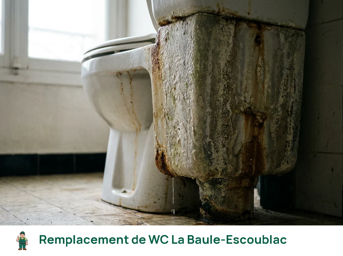 Remplacement de WC à La Baule-Escoublac