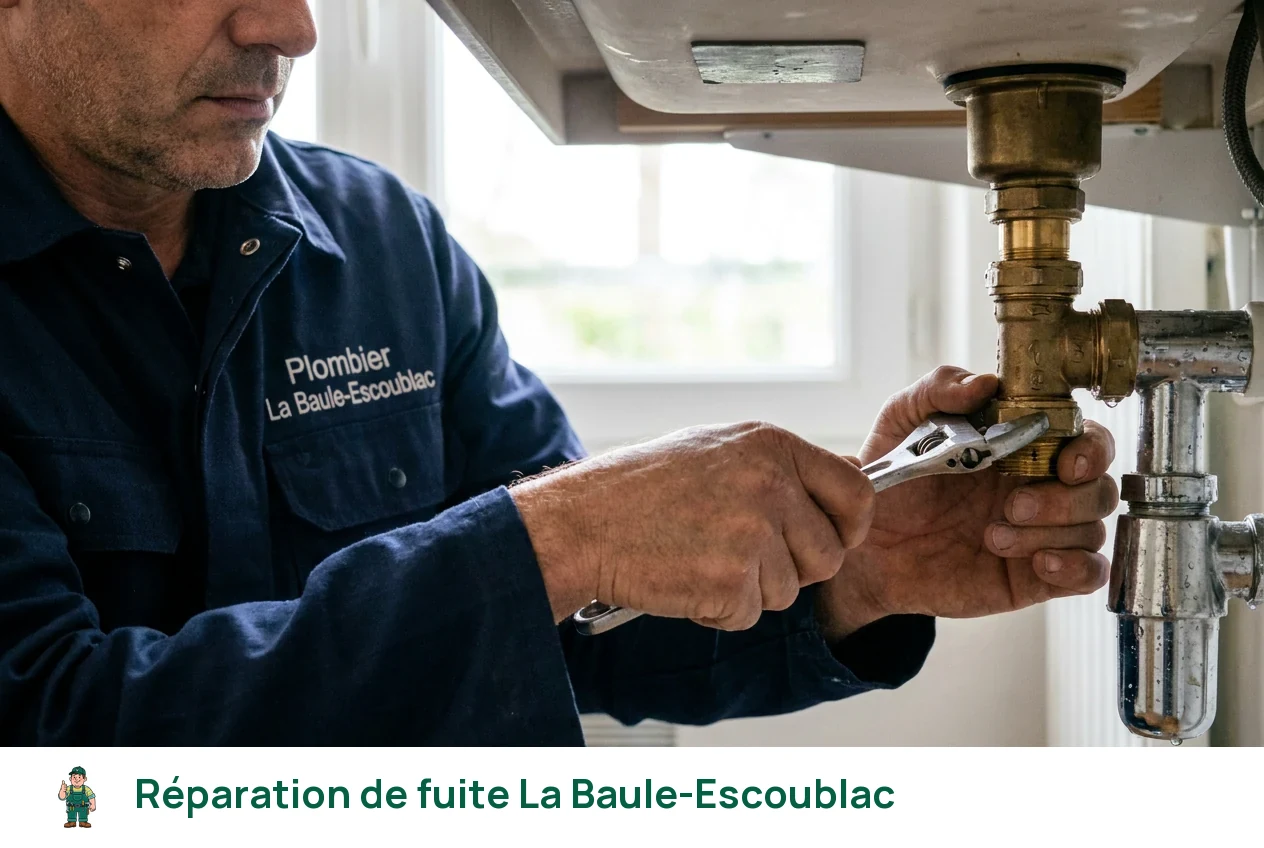 Réparation de fuite à La Baule-Escoublac